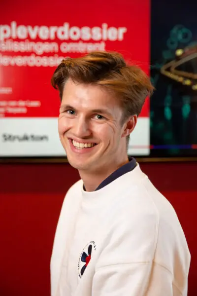 Trainee Wessel Terpstra