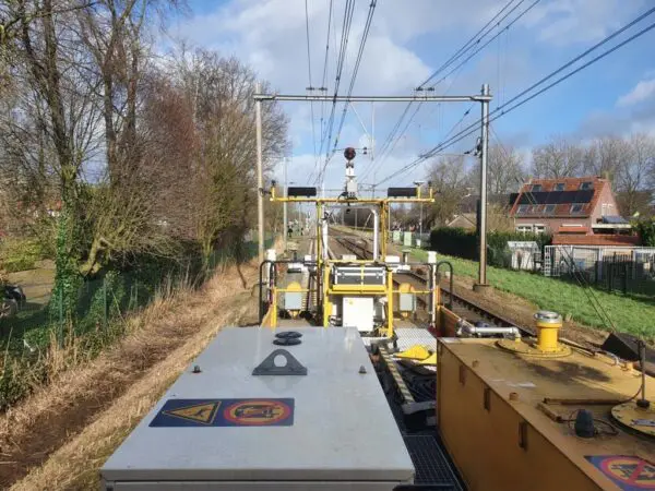 Leonardo: the retired tamping machine that sees everything