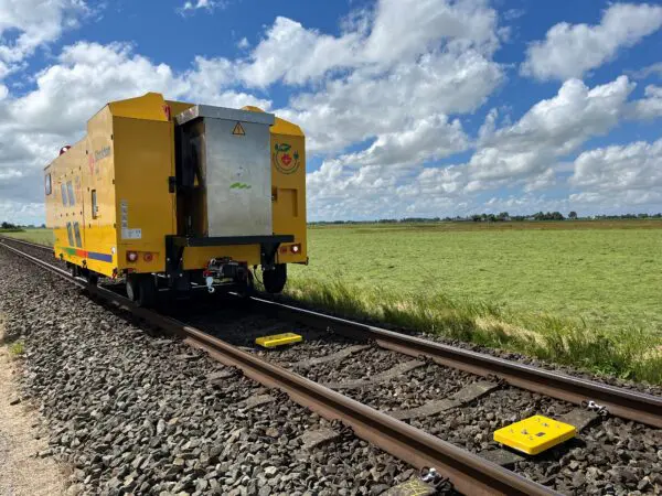 Geslaagde en leerzame veldtest ERTMS Trackbot